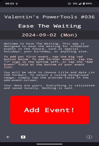 Ease The Waiting screenshot