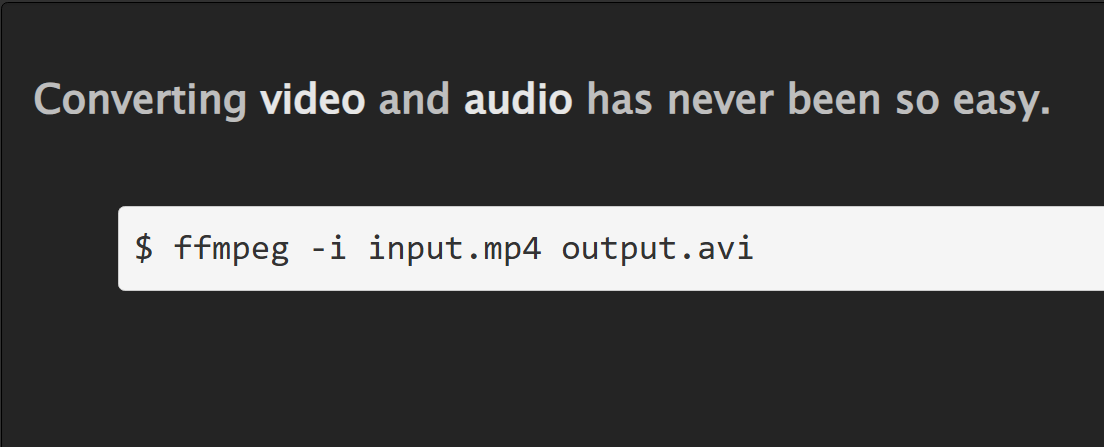 FFmpeg screenshot