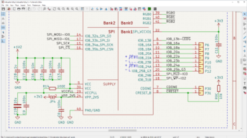 KiCad screenshot