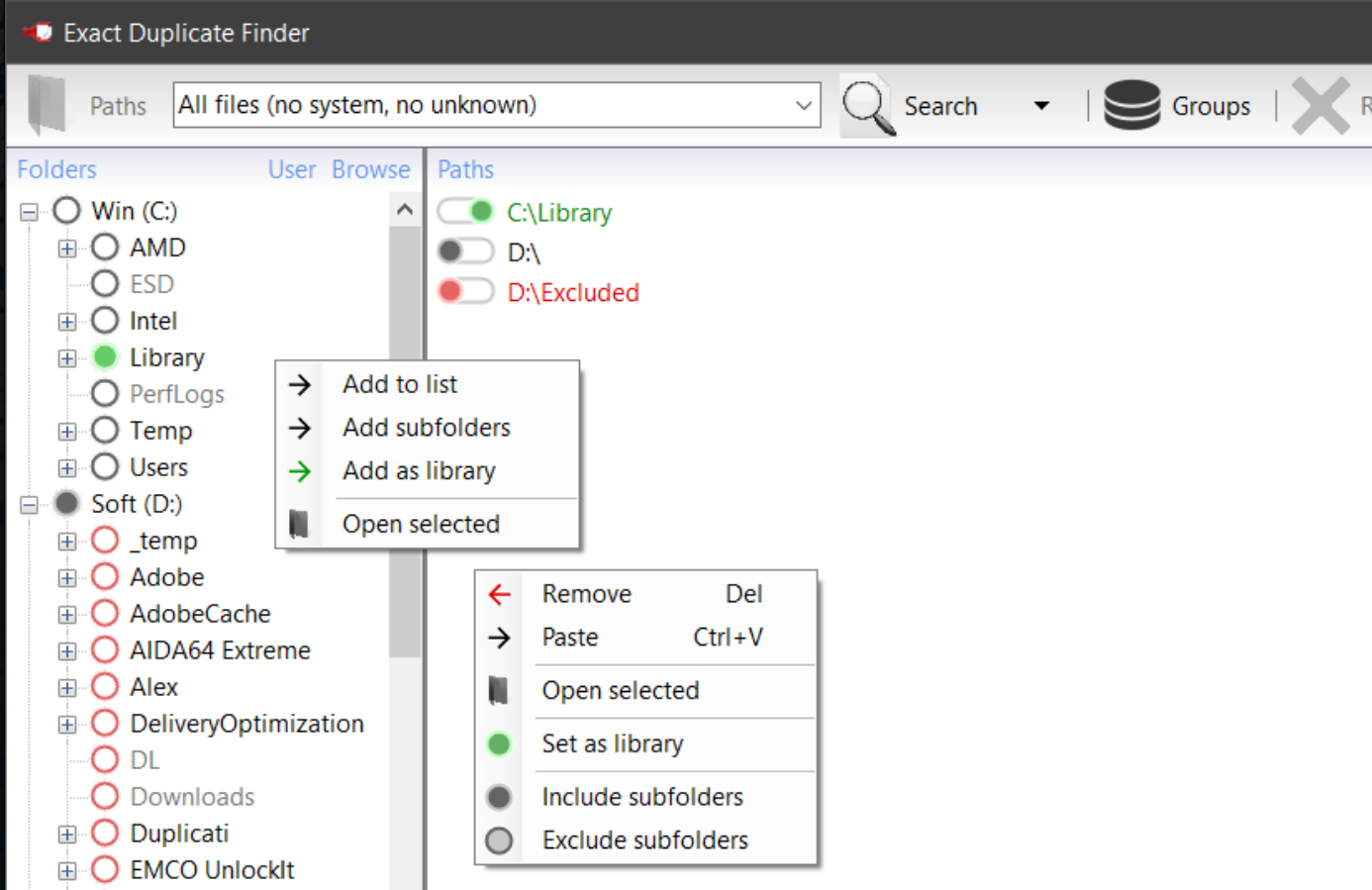 Exact Duplicate Finder screenshot