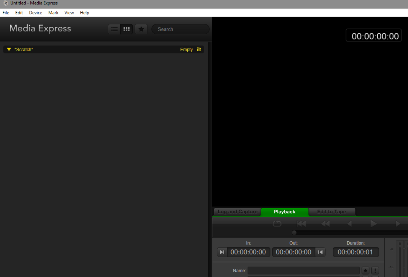 Blackmagic Desktop Video screenshot