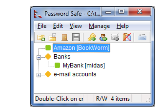Password Safe screenshot