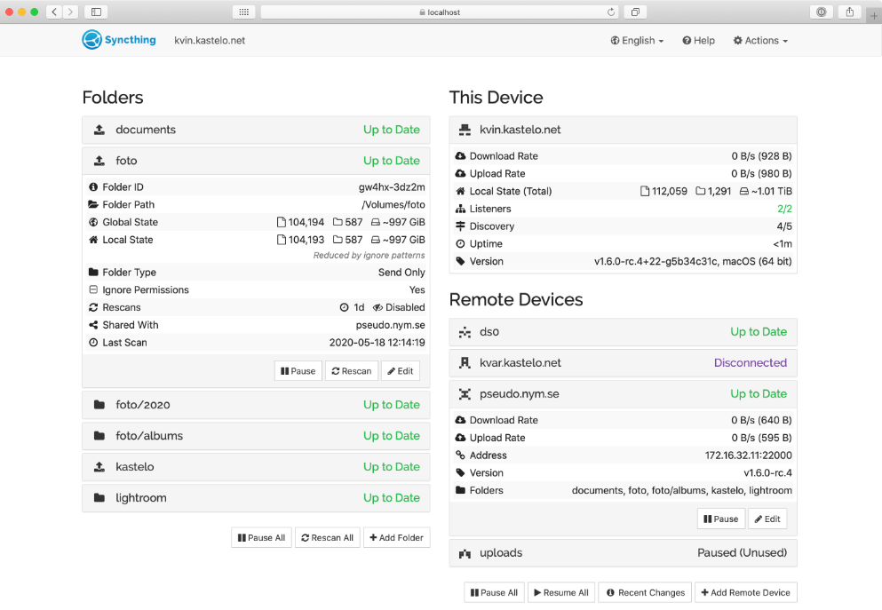 SecureSync screenshot