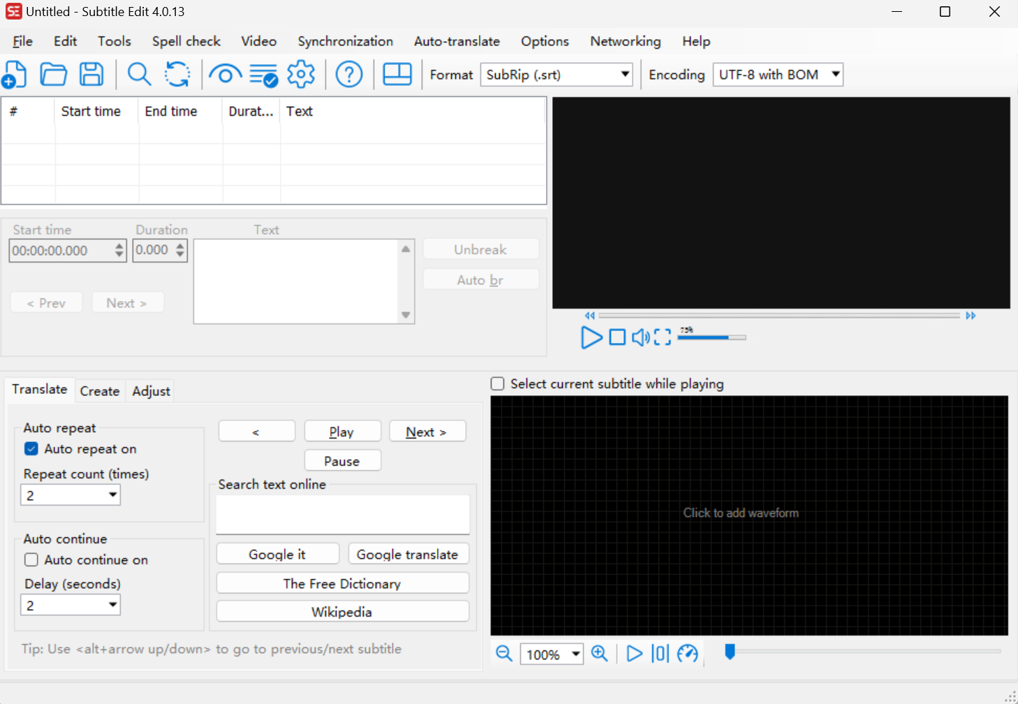Caption Craft Studio screenshot