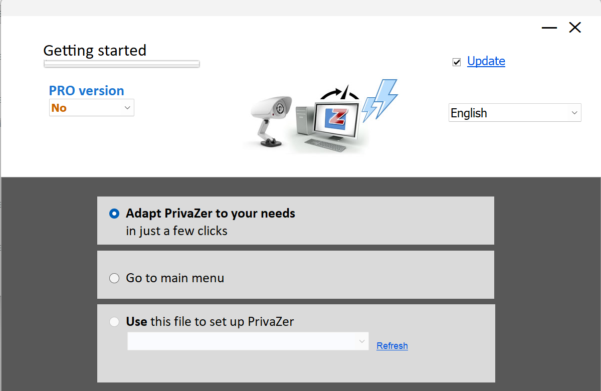 PrivaZer screenshot