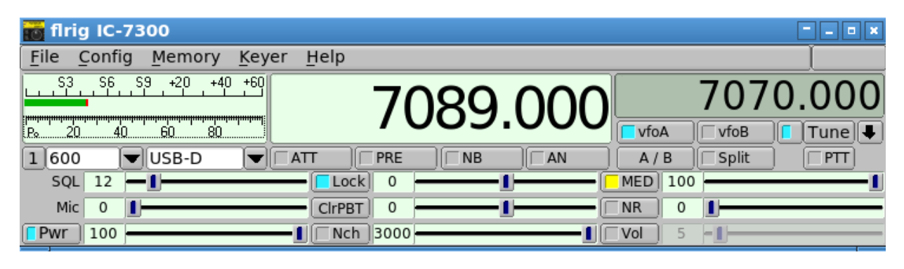 Flrig screenshot