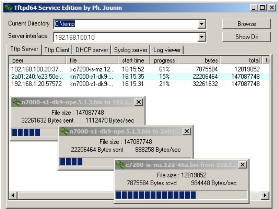 Tftpd screenshot