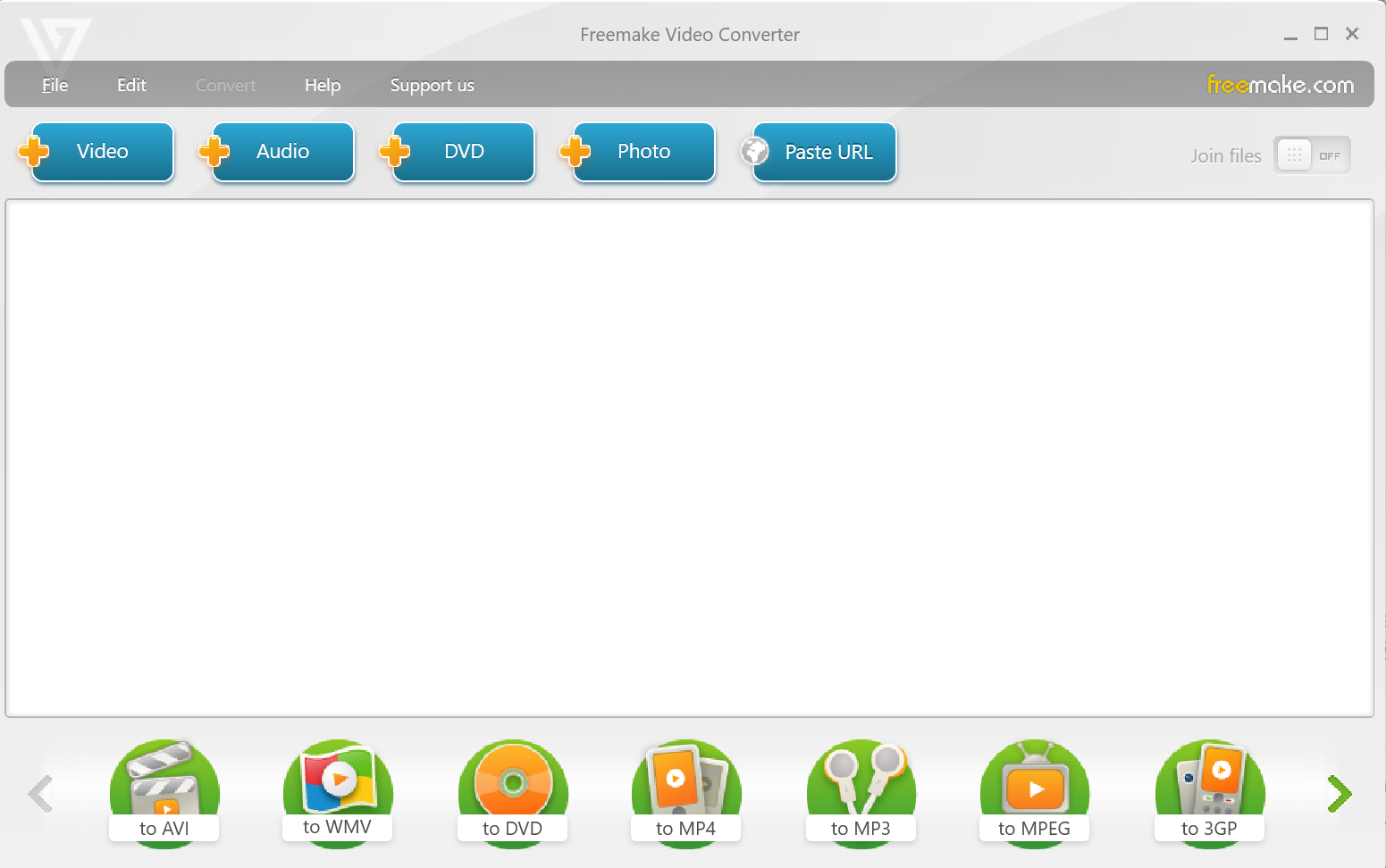 Freemake Video Converter screenshot