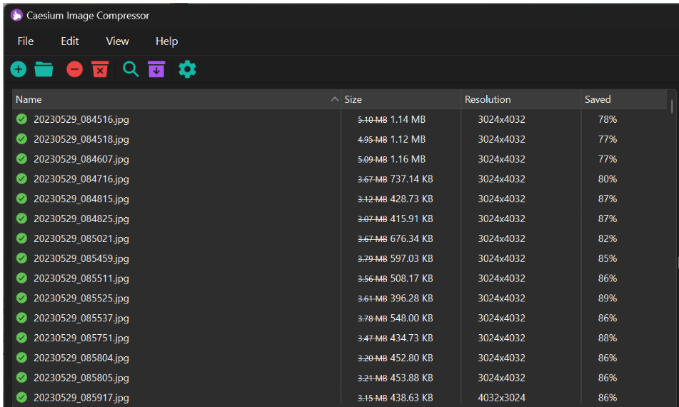 PixelPress screenshot