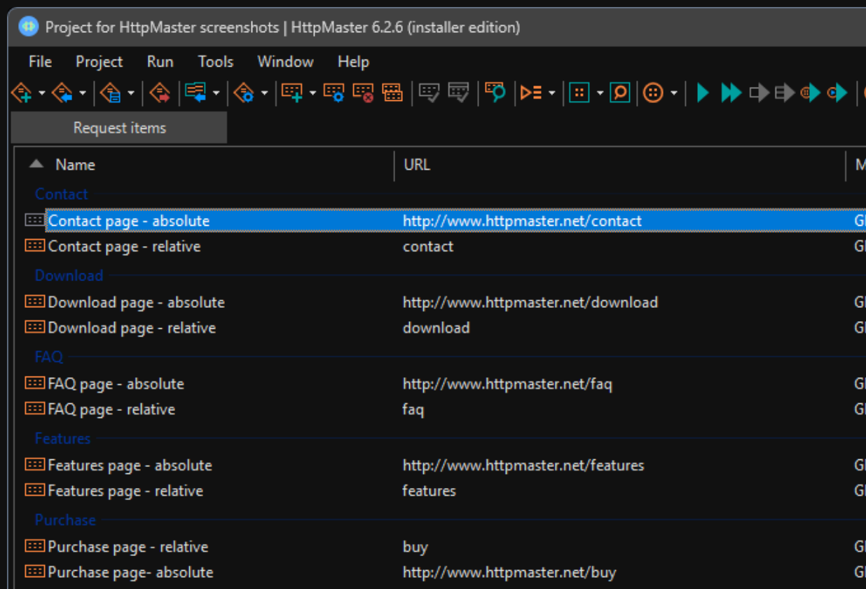 HttpMaster screenshot