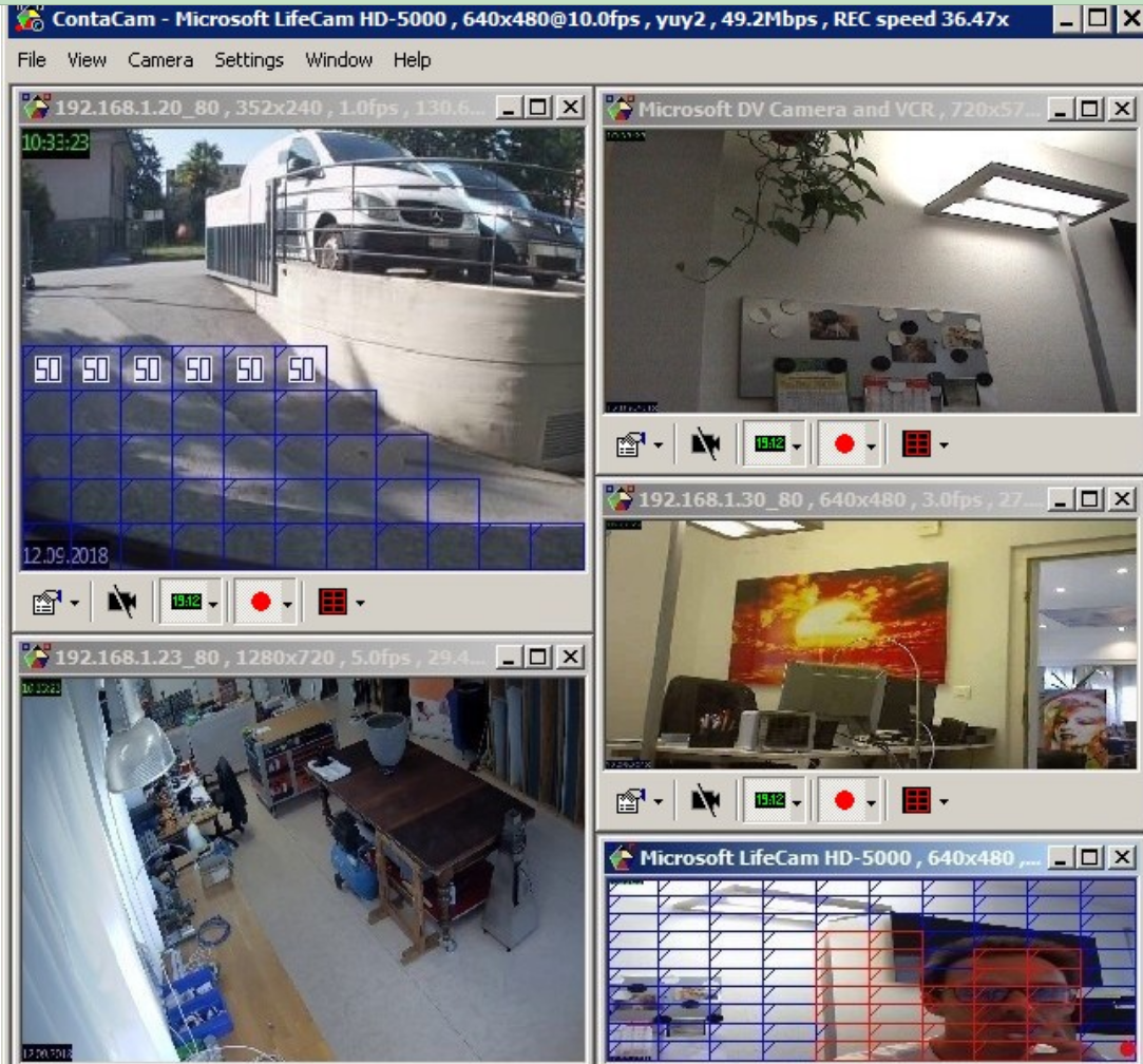 ContaCam screenshot