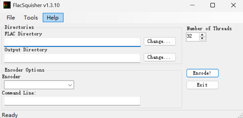FlacSquisher screenshot