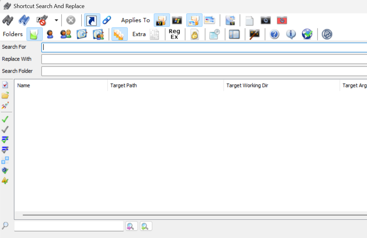 Shortcuts Search And Replace screenshot