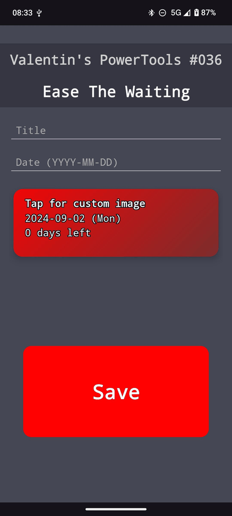 Ease The Waiting screenshot